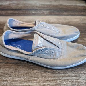 Keds Chillax Slip on, Taupe (Size 6.5)